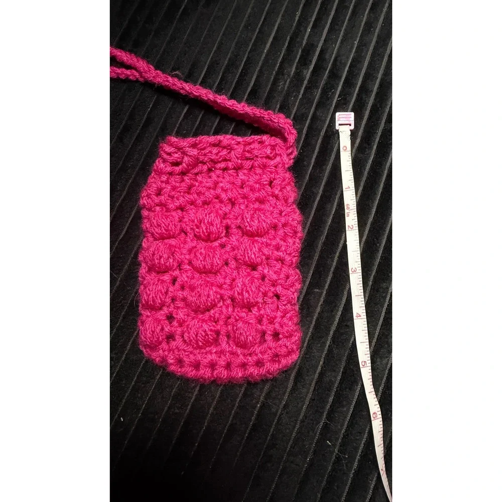 Handmade crochet soap